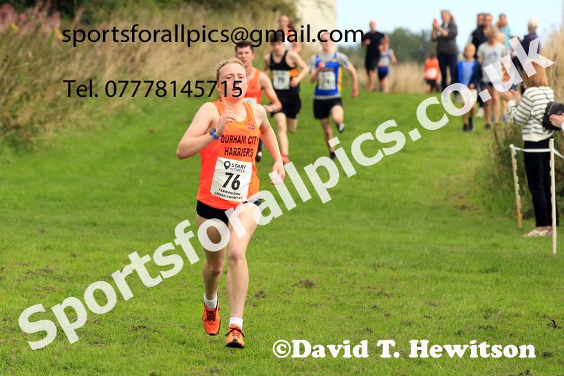 Mens and Womens under-17s, Farringdon Cross Country Relays, Sunderland.  Photo: David T. Hewitson/Sports for All Pics